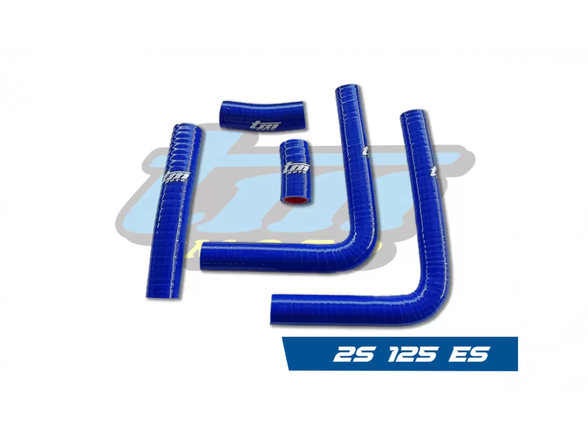 BLUE SILICONE HOSE KIT - 2T 125 ES