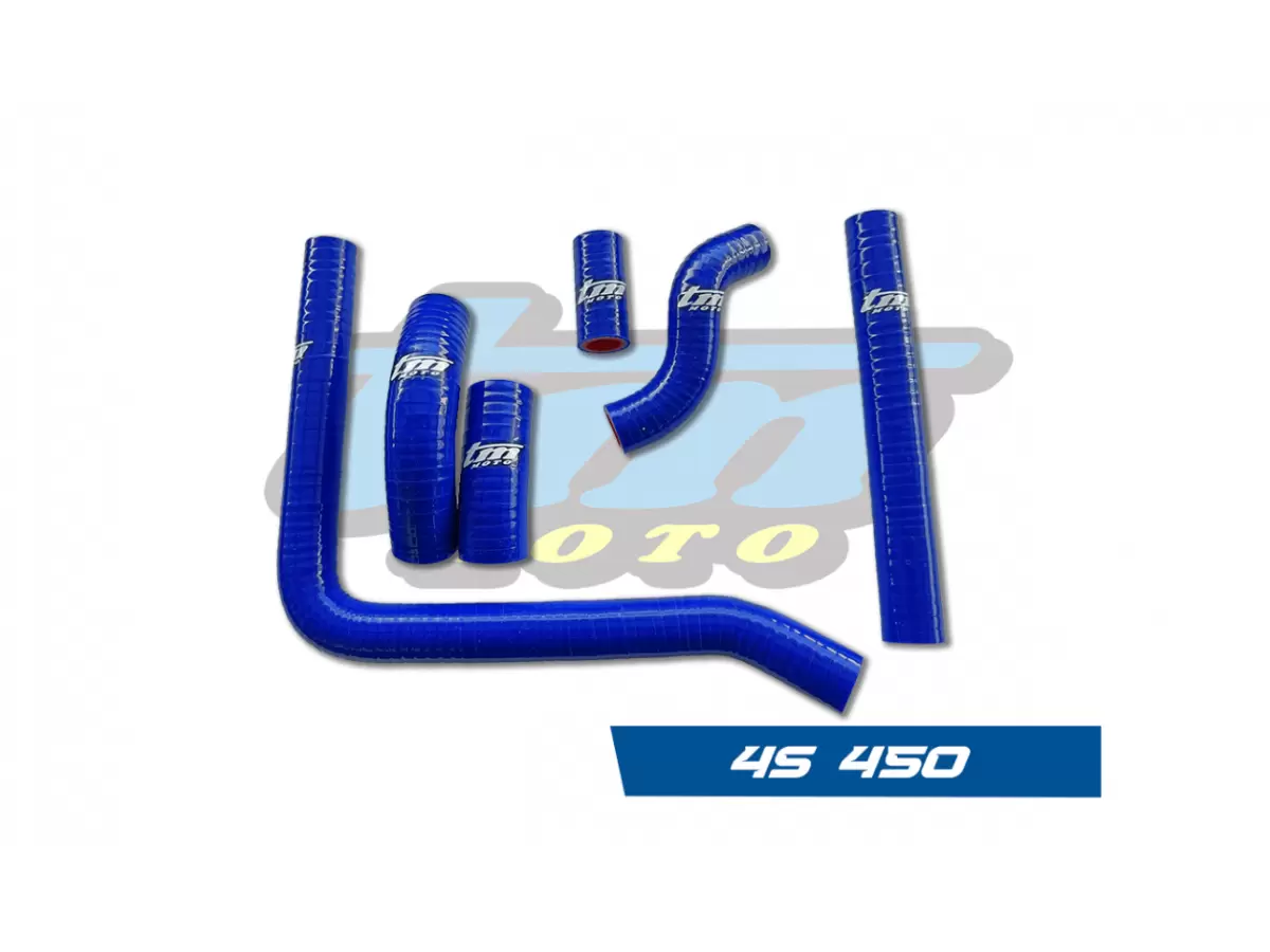 BLUE SILICONE HOSE KIT - 4T 450 SMK/MX MY 22-26