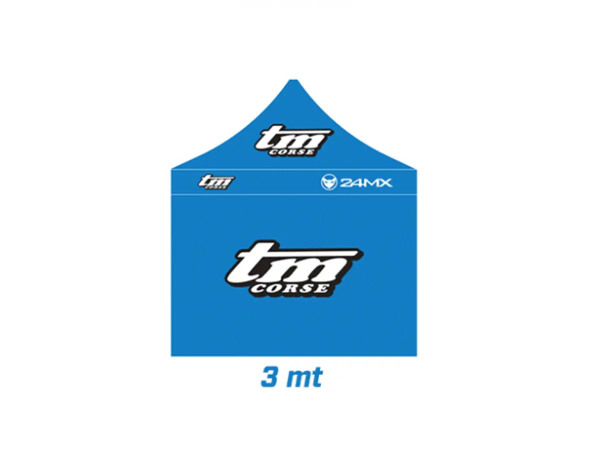 CARPA PLEGABLE 3x3m CON 3 PAREDES | TM / 24MX