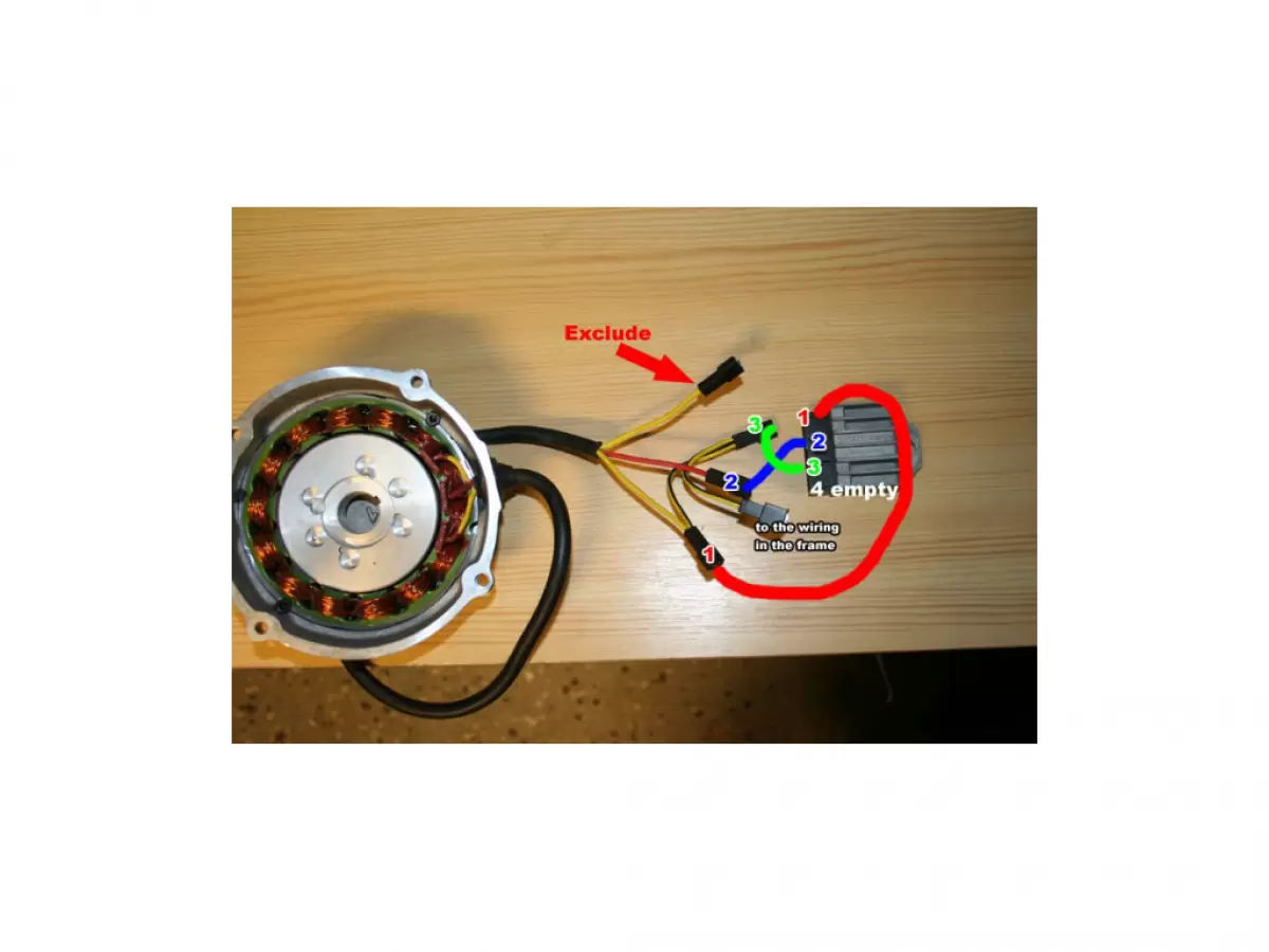 REGOLATORE ALTERNATORE DUCATI 2008