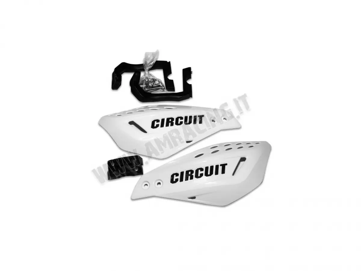 CIRCUIT VECTOR WHITE HANDGUARDS