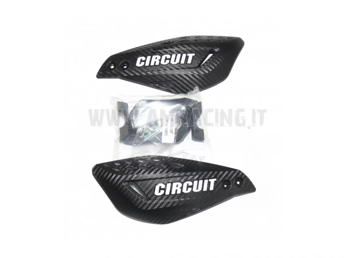 CIRCUIT VECTOR CARBON/WHITE HANDGUARDS