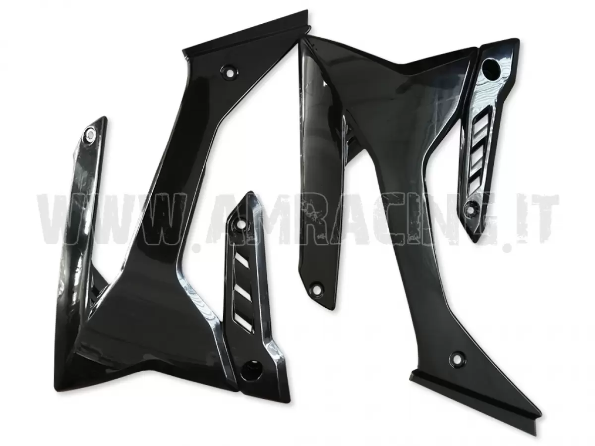 SET CONVOGLIATORI ARIA 2T 2015/2021 NERI (PER RADIATORI LARGHI 115mm)