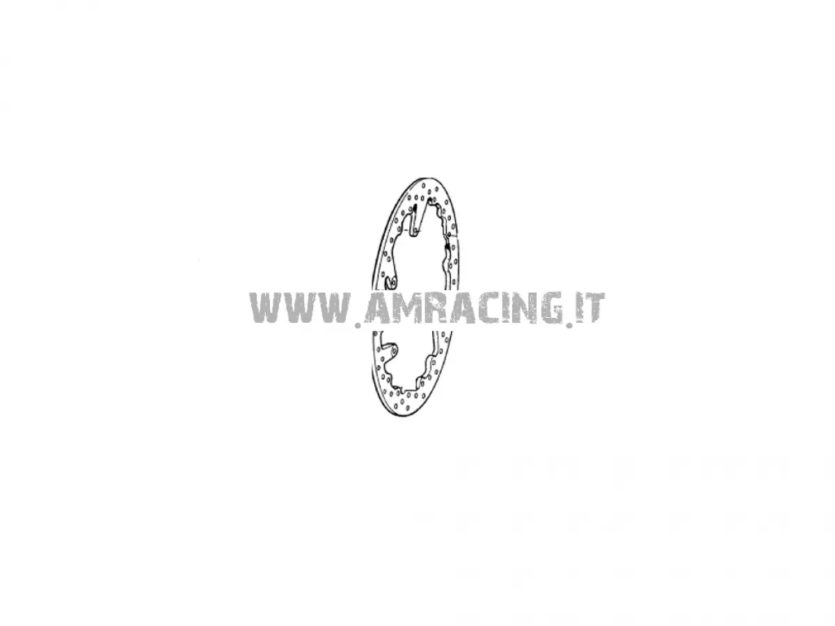 REAR BRAKE DISC 05, SOLID AND ROUND