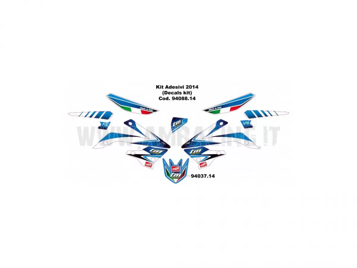 JUNIOR STICKER KIT MOD. 2014 S.C.