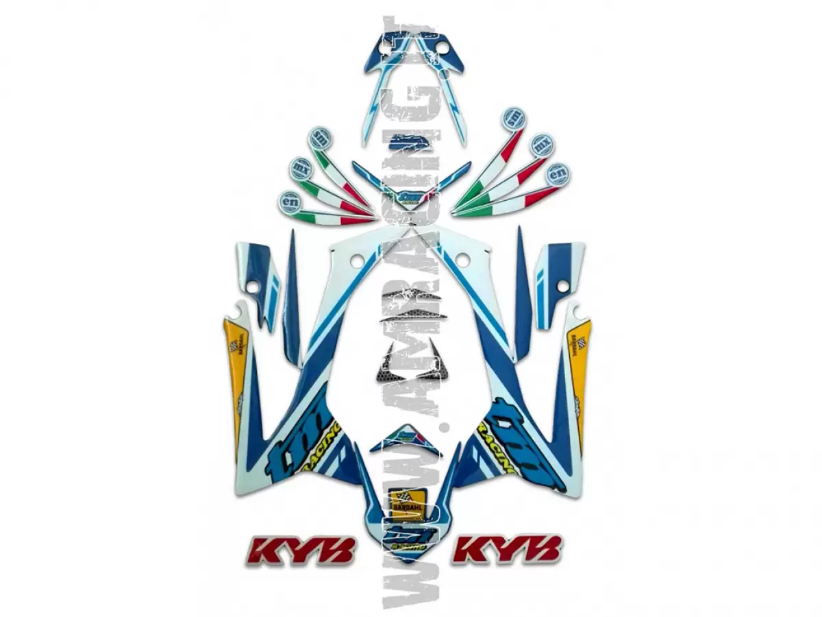 KIT DE ADHESIVOS M. 2018 2T CON PARTE TRASERA