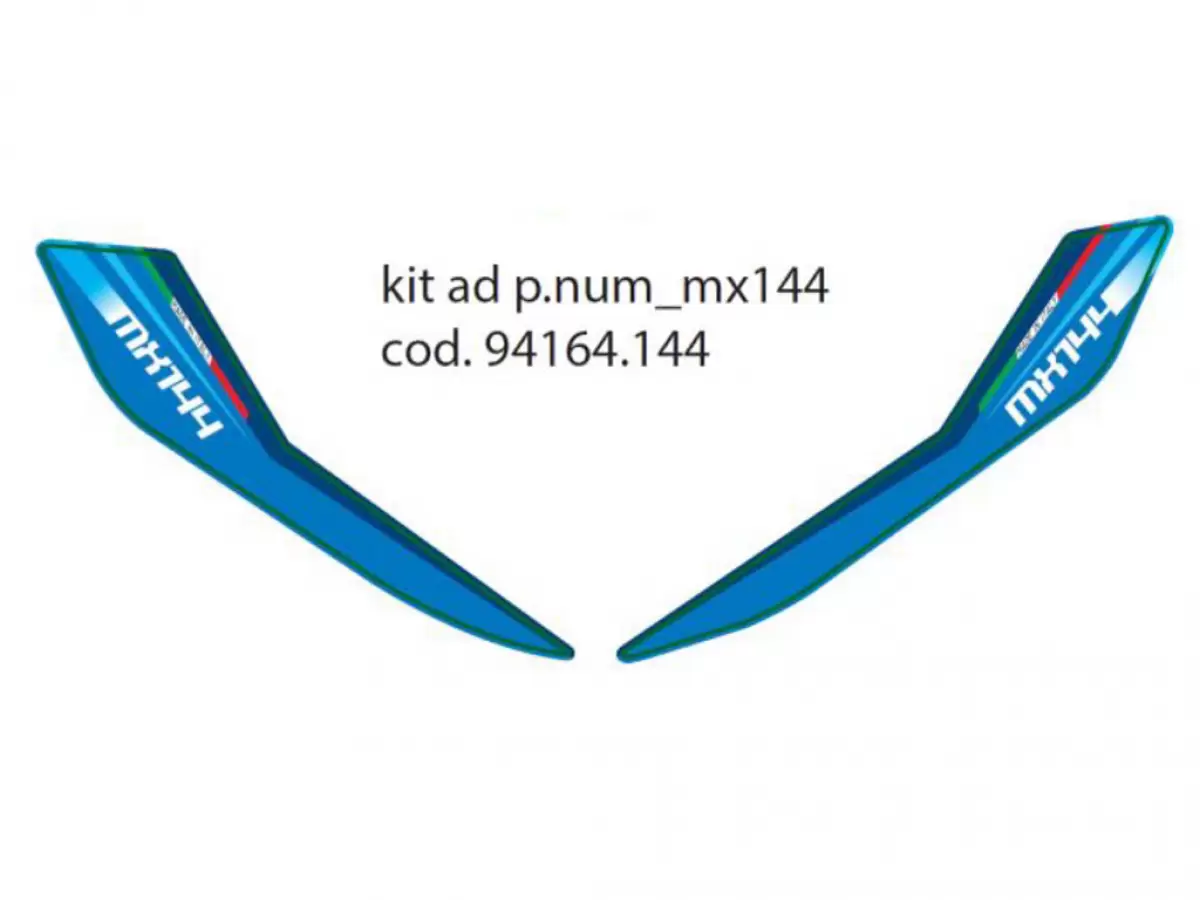 KIT AD. M.20 LAT.P.NUM 2T 144 MX