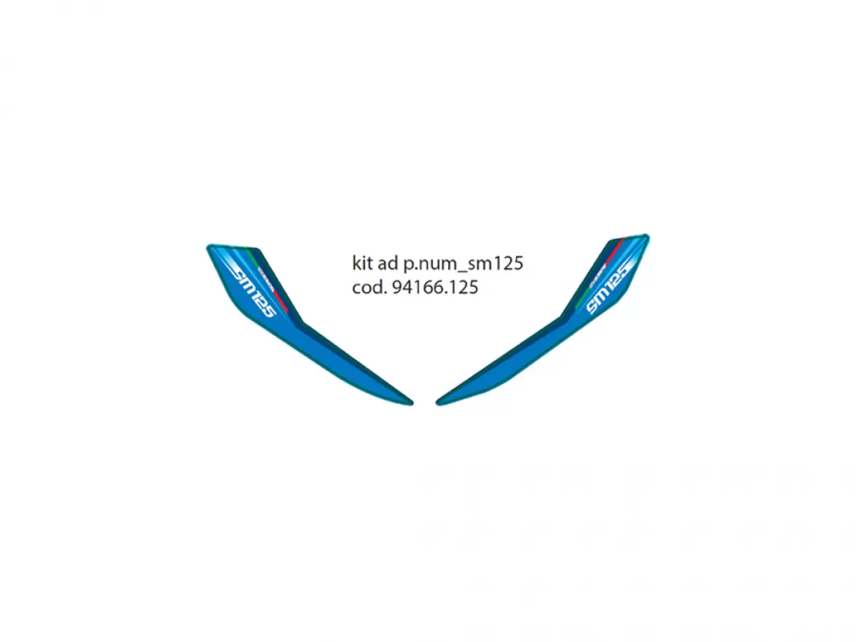 KIT AD. M.20 LAT.P.NUM 2T 125 SM