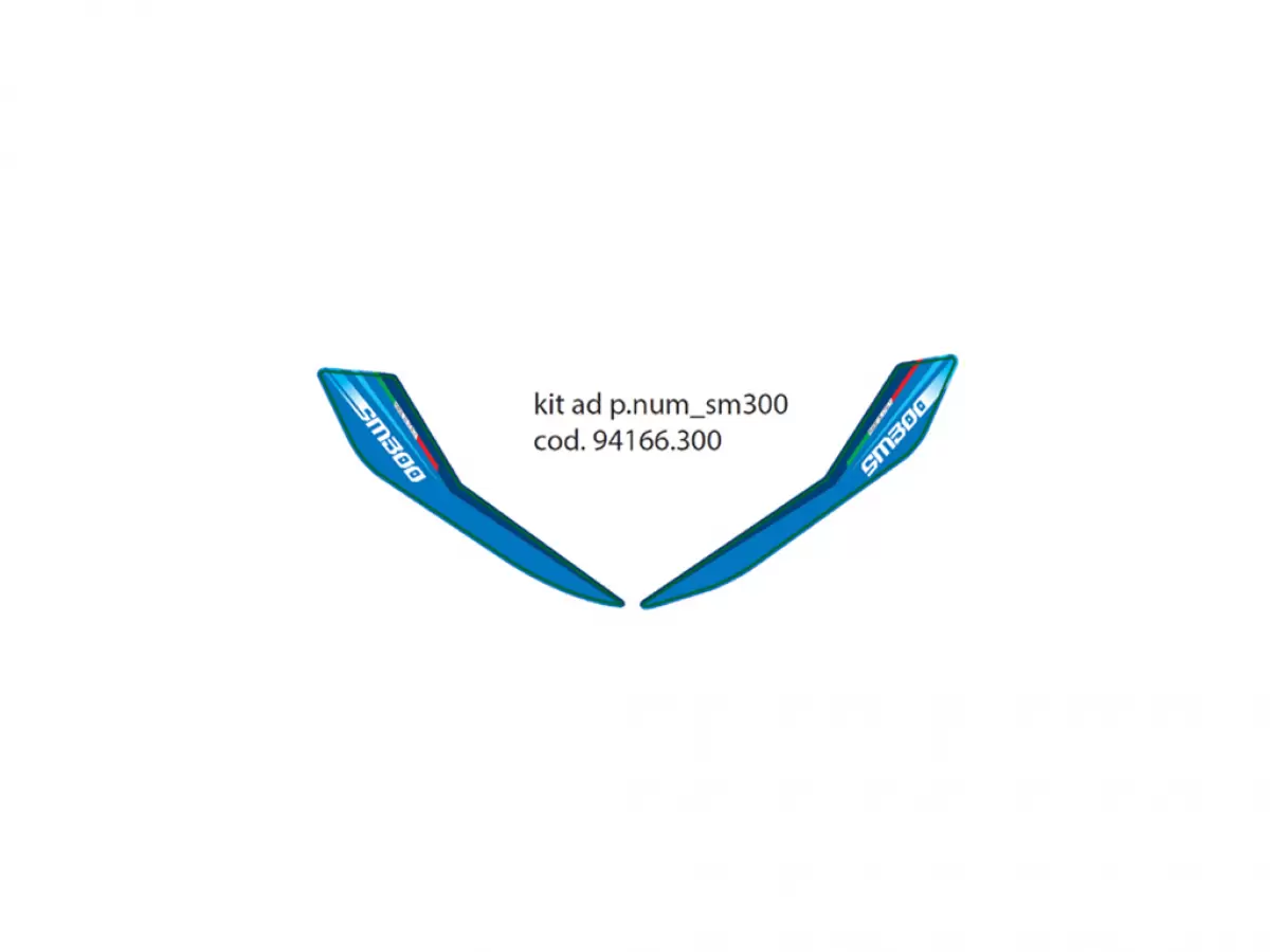 KIT AD. M.20 LAT.P.NUM 2T/4T 300 SM