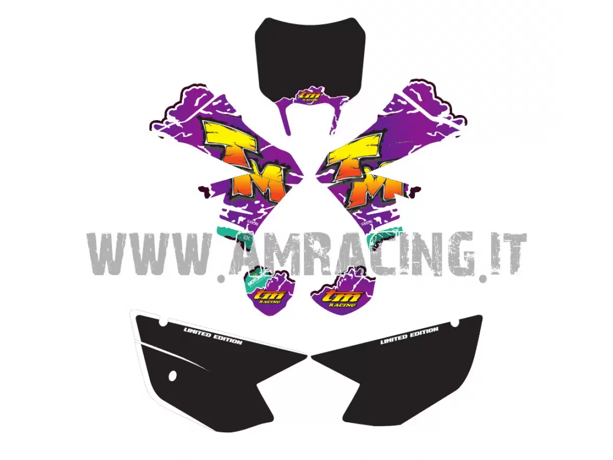 STICKER KIT MY23 MX 2T PINK LIMKTED EDITION '93 S/FORC.