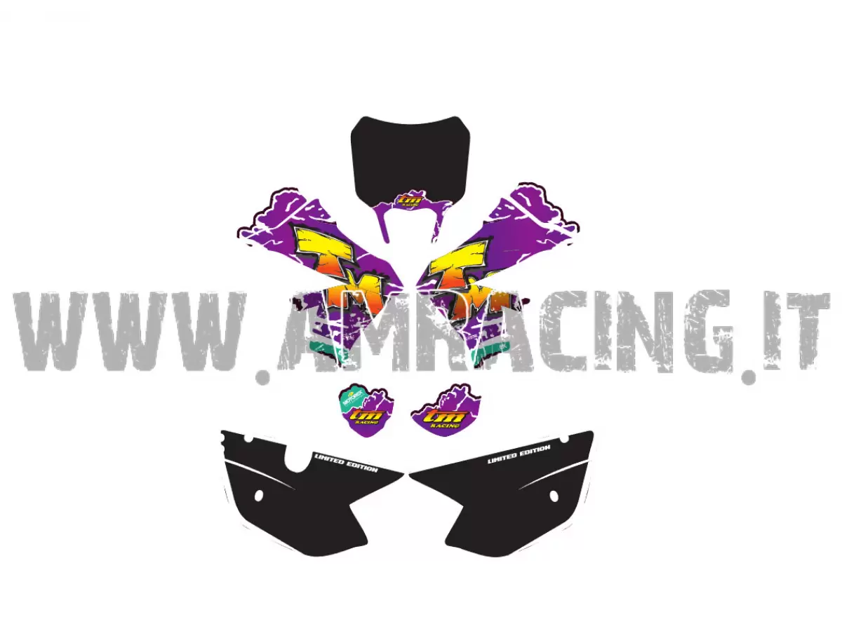 STICKER KIT MY23 MX 4T PINK LIMITED EDITION '93 S/FORC.