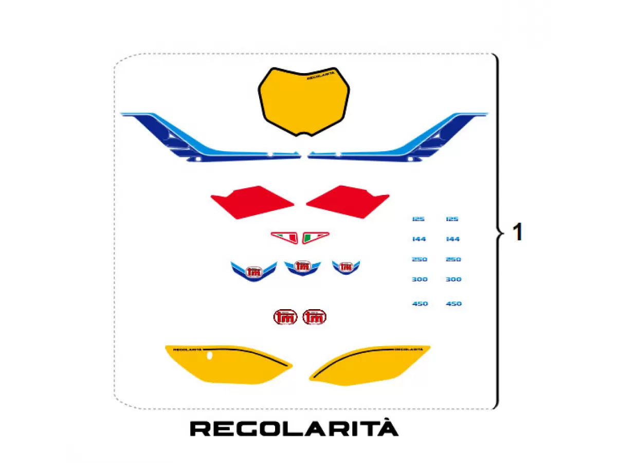 2T RED DREAM LE ADHESIVE KIT - REGULARITY
