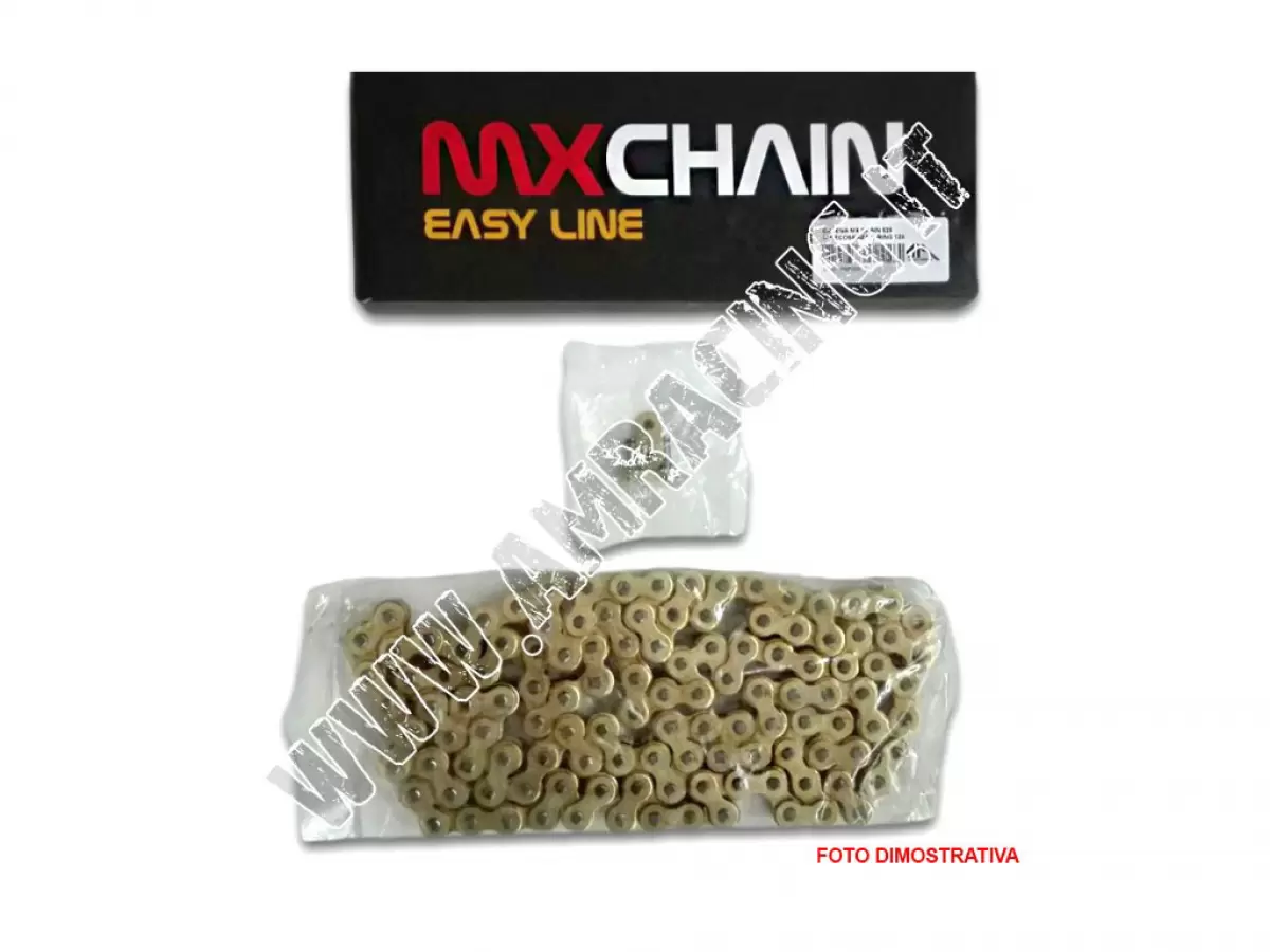 MX CHAIN 520 MX-PROFESSIONAL WITHOUT O-RINGS, 120 LINKS – GOLD