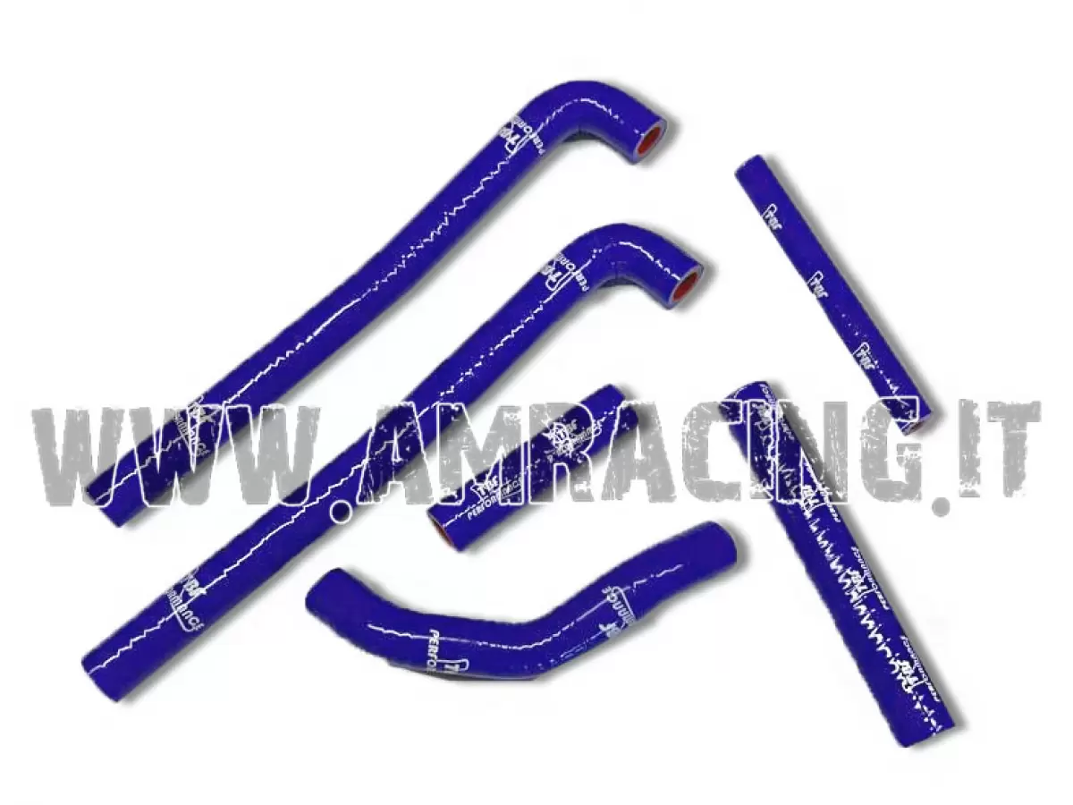KIT DE MANGUERAS DE RADIADOR DE SILICONA AZUL TM  EN/MX/SM 125/144/250/300 2T DE 2008 A 2018