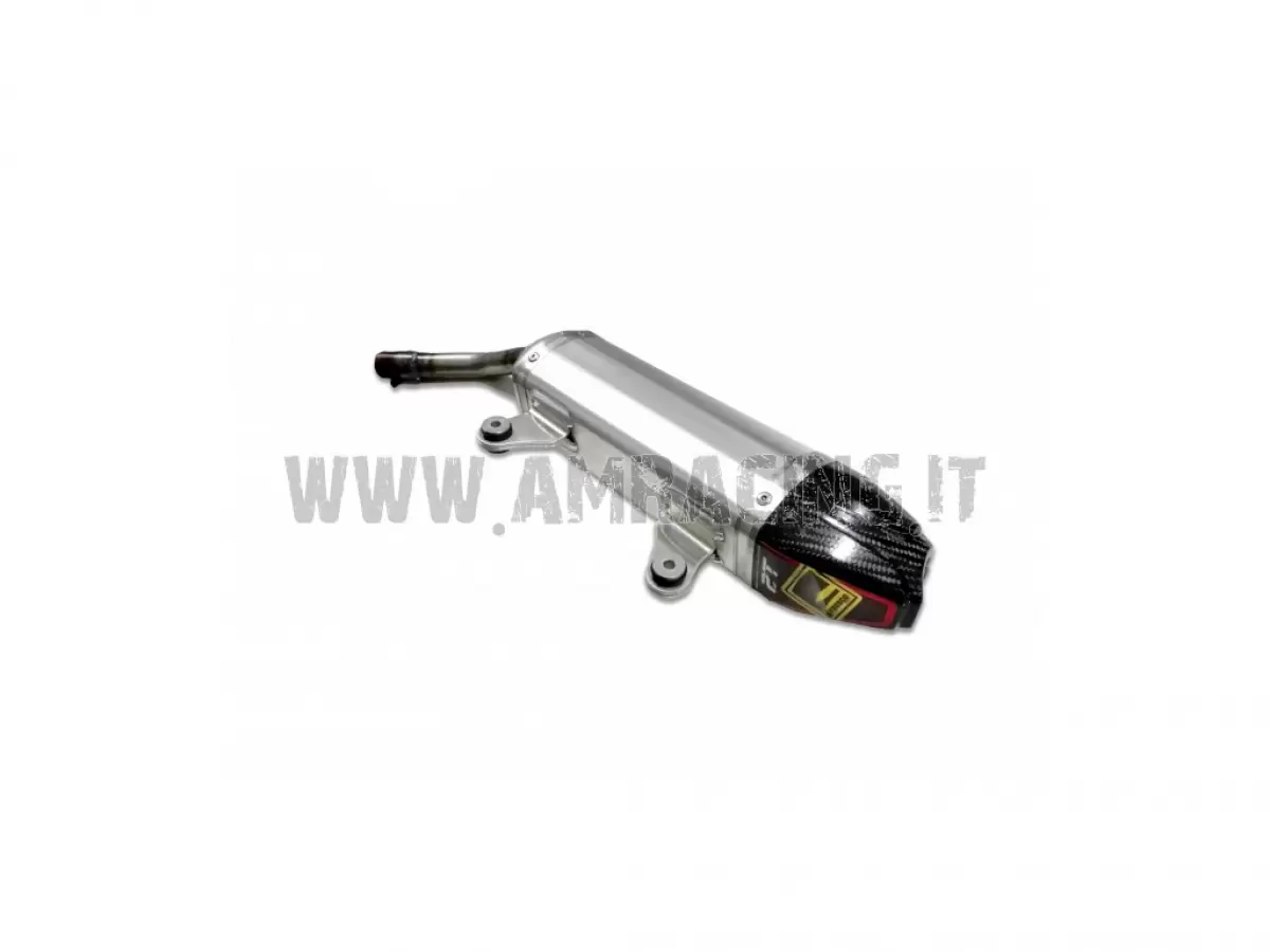 SILENCIADOR TM 125/144 2T 2014/2021 CON FONDO DE CARBONO