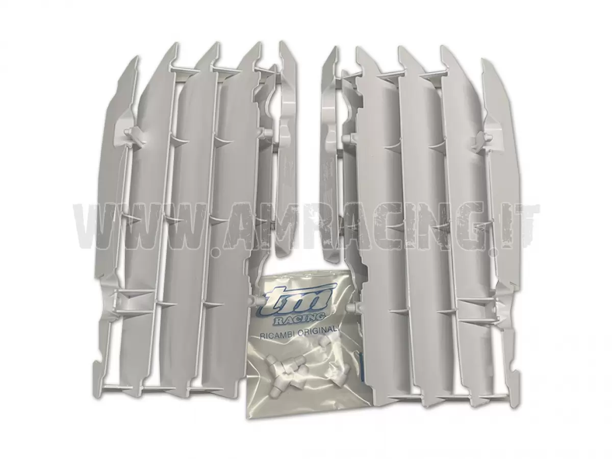 KIT PROTEZIONE RADIATORE TM 2012 COMPLETO BIANCO