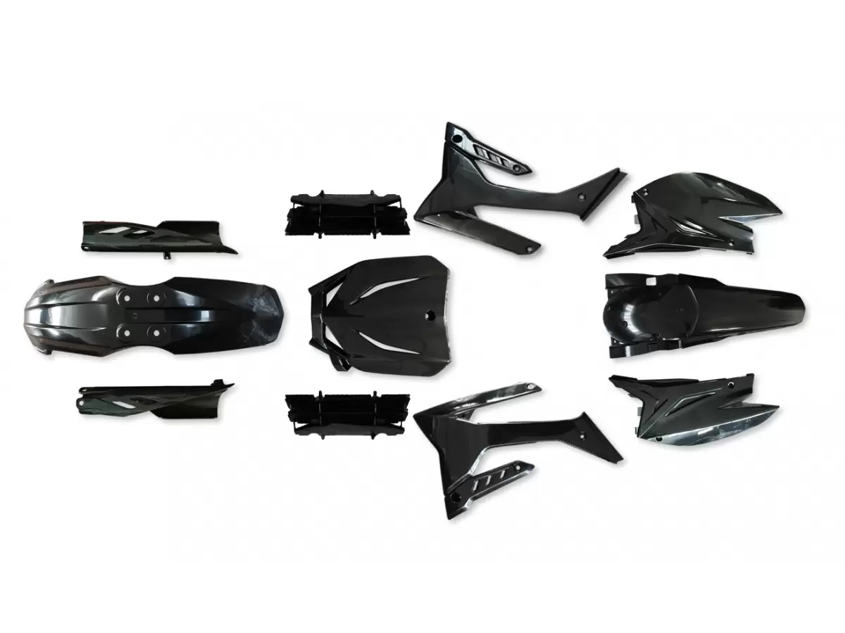 KIT PLASTICHE NERE 2T CROSS DAL 2015 AL 2021