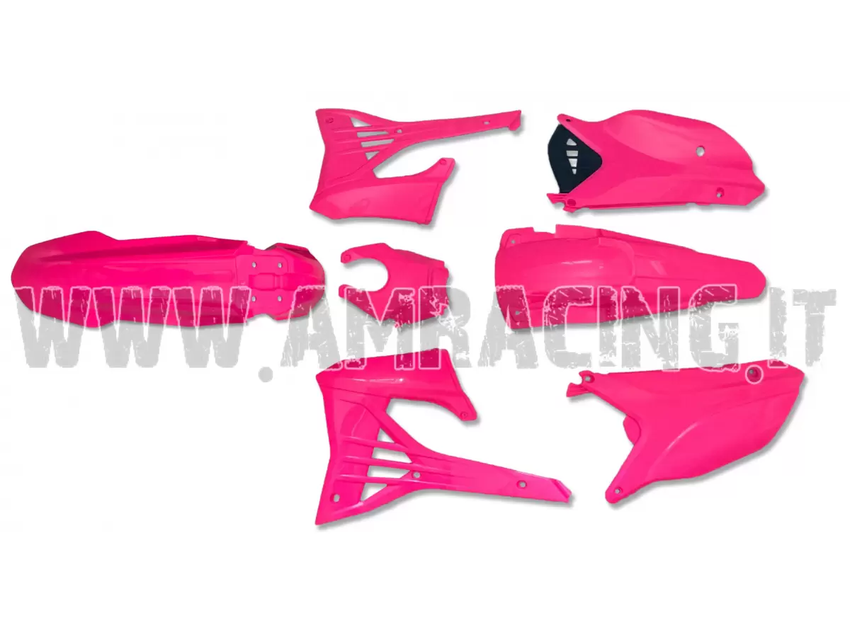 PINK PLASTIC KIT - 2T FI FOR EN/MX MODELS FROM 2022