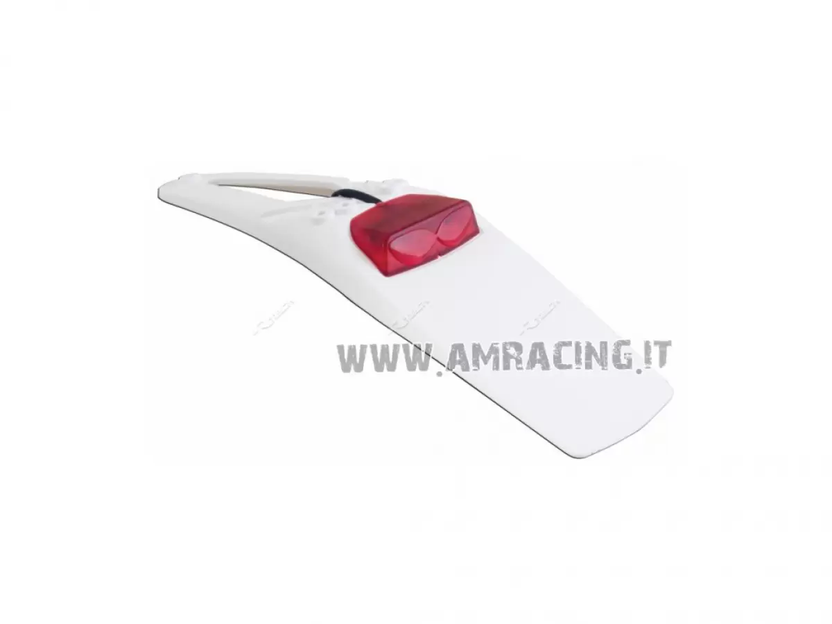 EXTREME WHITE LED NUMBER PLATE HOLDER WITH RED LENS