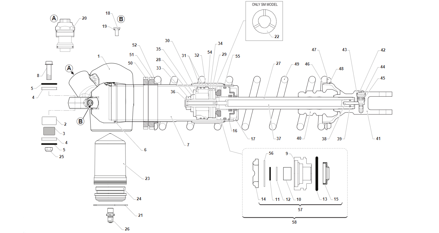 2T 250,300 FI EN / 300 FI SMR 2025 - ENGINE - THROTTLE BODY 
