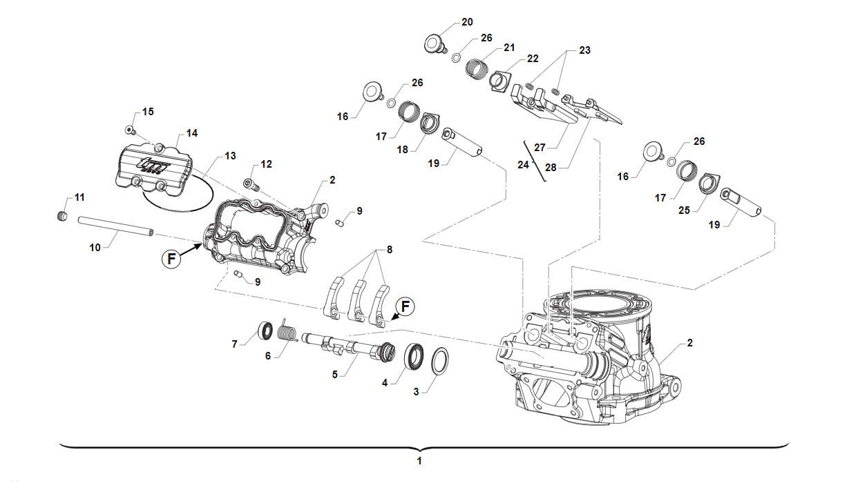 2T 125 FI ES EN/FI ES MX 2025 - MOTOR - CILINDRO 02
