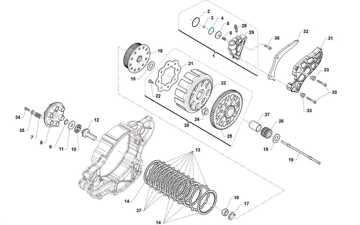 2T 250/300 EN/FI EN/FI SMR 2025 - ENGINE - 6M CLUTCH