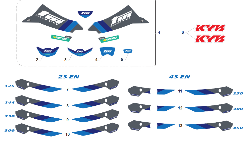 2T/4T EN MY 2025 - KIT ADHESIVOS