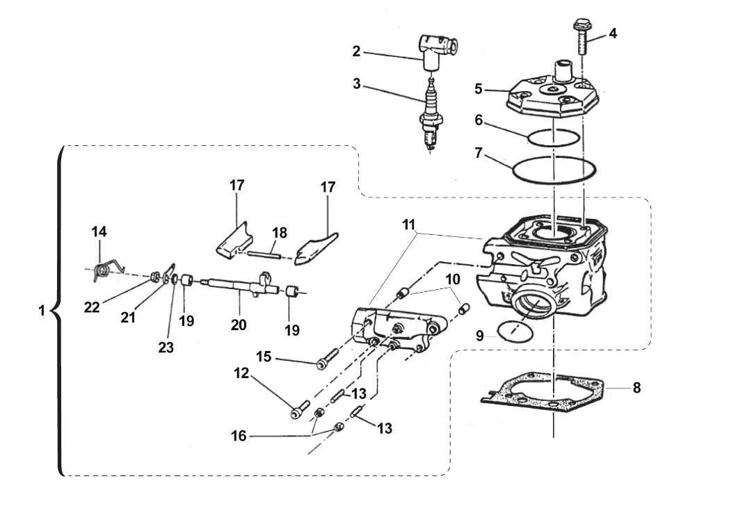 2T 100 MX/SMX JUNIOR FROM 2022 TO 2026 - ENGINE - CYLINDER
