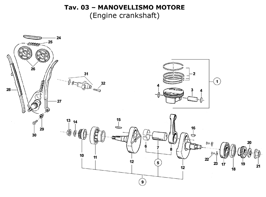 4T 250Fi EN/SMM/SMR 2018 - MOTORE - MANOVELLISMO