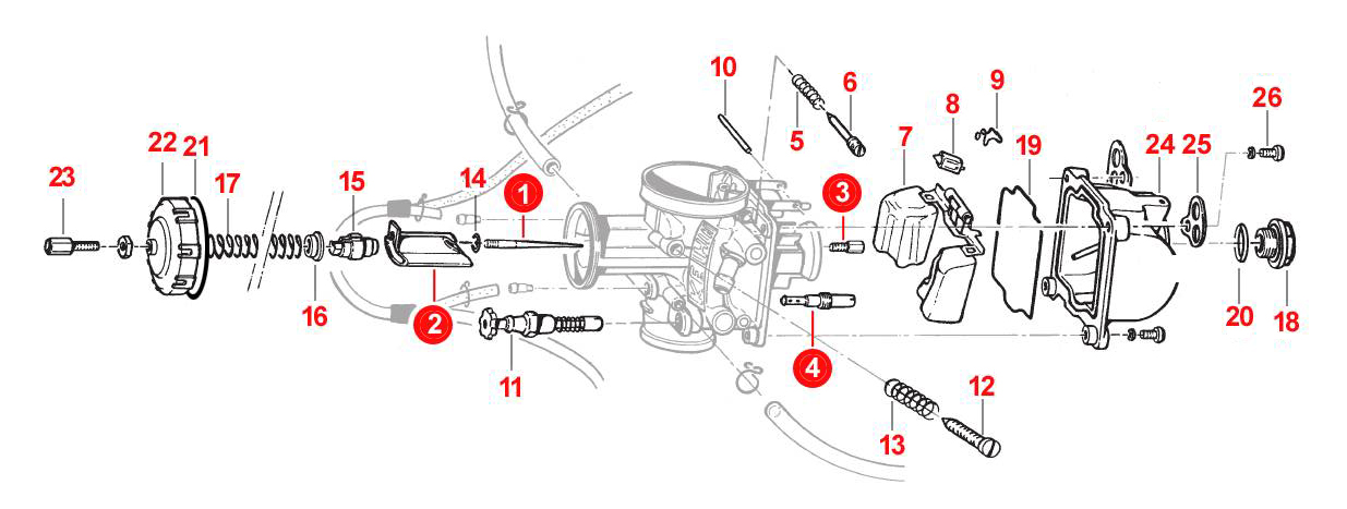 CARBURADOR KEIHIN - PWK 38