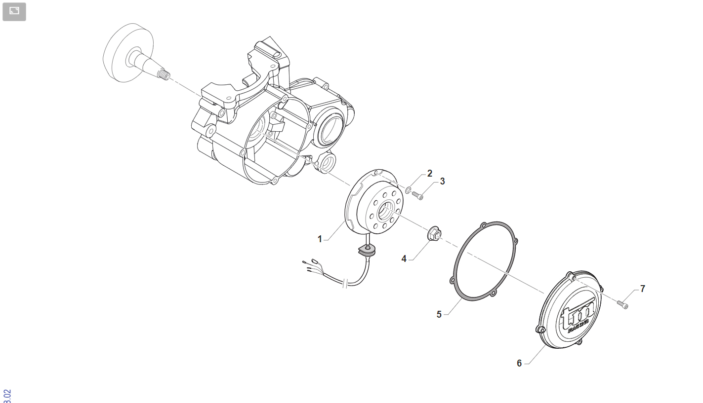 2T 144 MX 2025/2026 - ENGINE - IGNITION