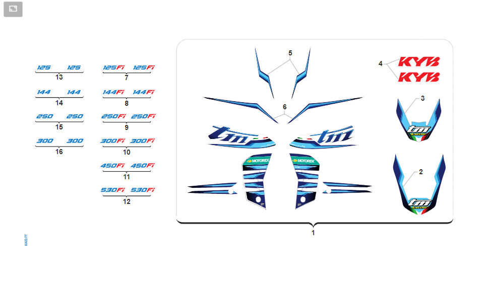 KIT ADHESIVOS MY 22