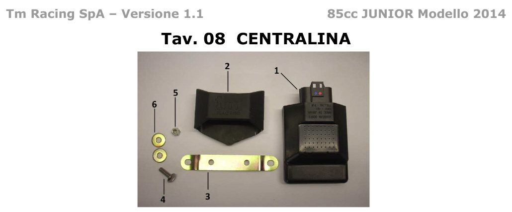 2T 85 JUNIOR MX 2014 - ENGINE - CONTROL UNIT