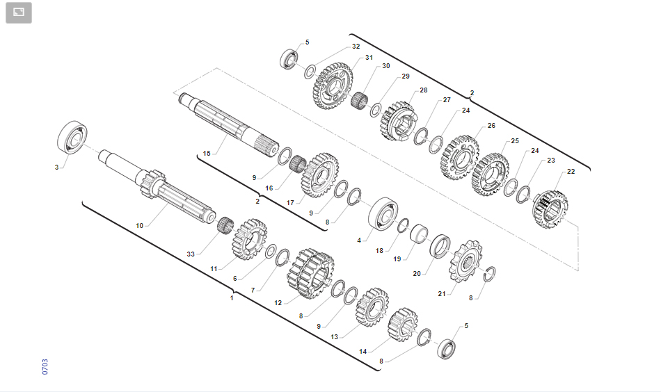 2T 85/100 MX SENIOR 2024 - ENGINE - GEARSHIFT