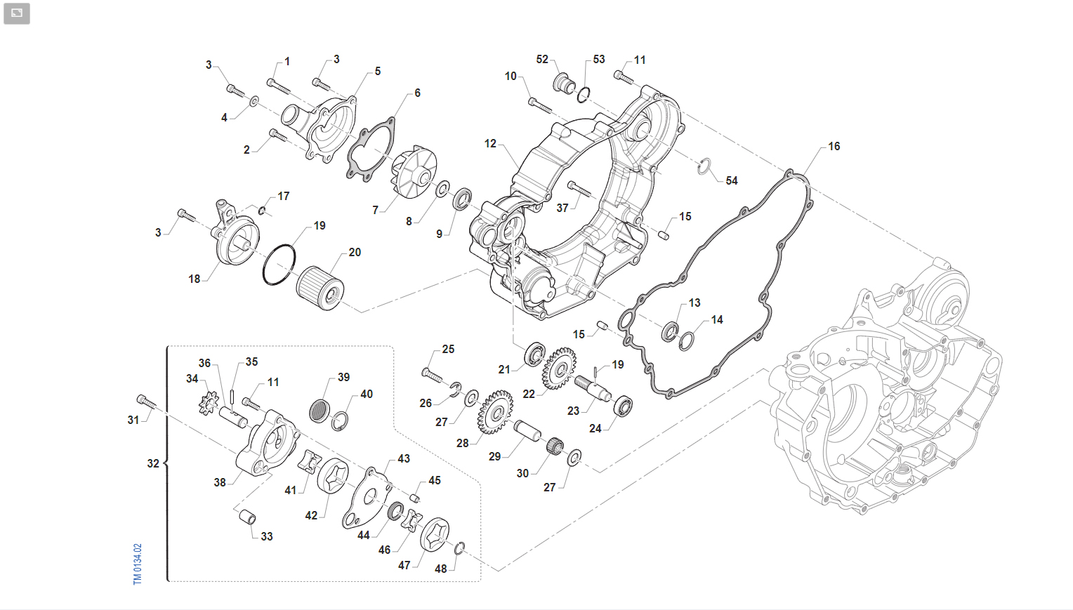 4T 530 FI EN/SMR 2022/2023 - MOTORE - LUBRIFICAZIONE