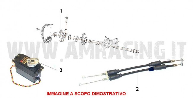 COMPONENTES DE VÁLVULA ELECTRÓNICA PARA MODELOS 125cc Y 144cc 2015/2016