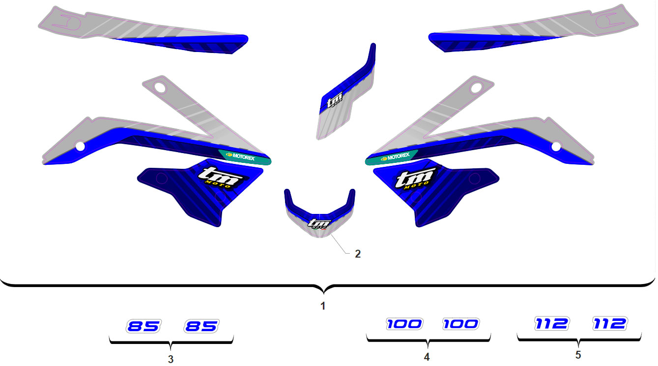 KIT STICKERS - 2T JUNIOR 2024