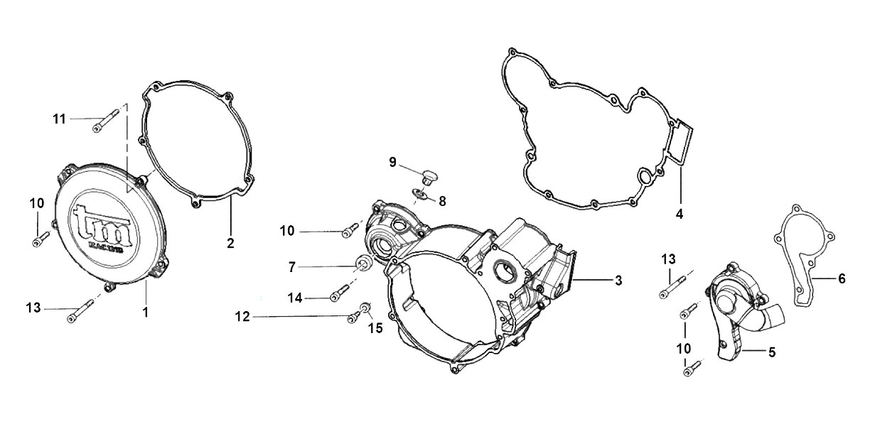 2T 100 MX/SMX JUNIOR FROM 2019 TO 2021 - ENGINE - CLUTCH CARTER
