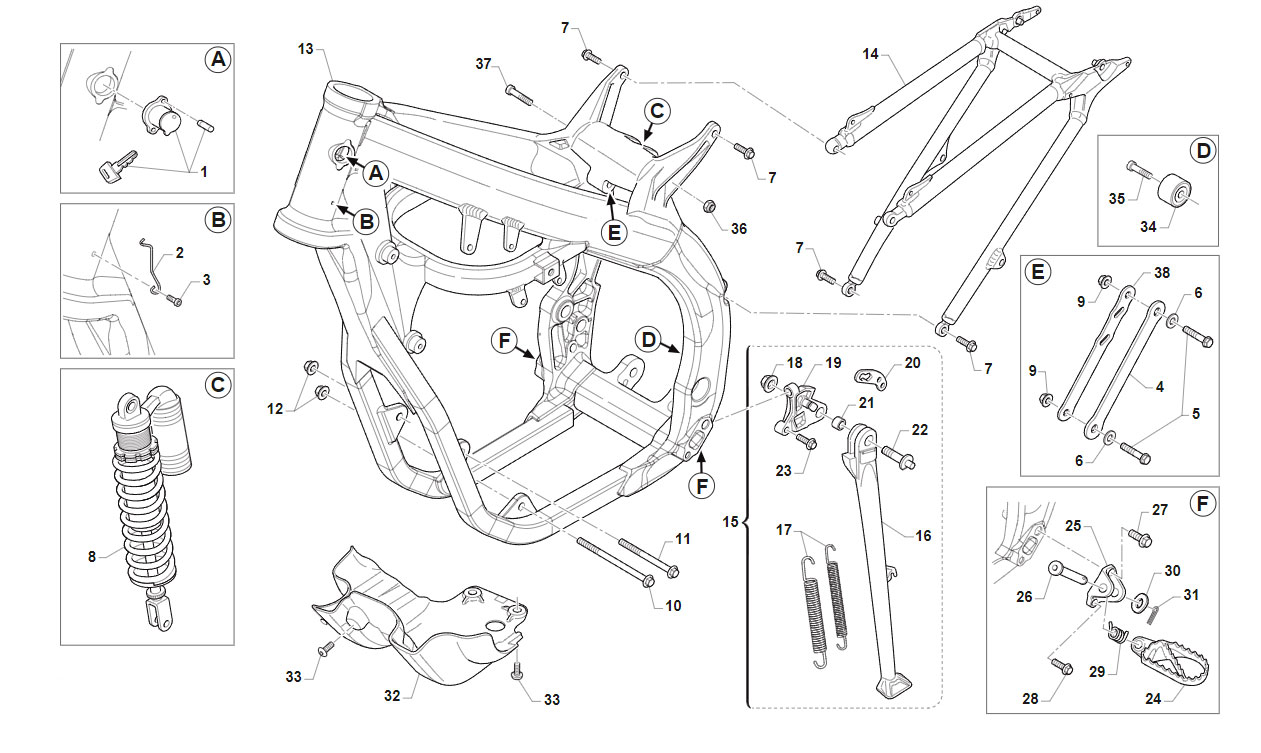 2T 125 EN 2019 - TELAIO