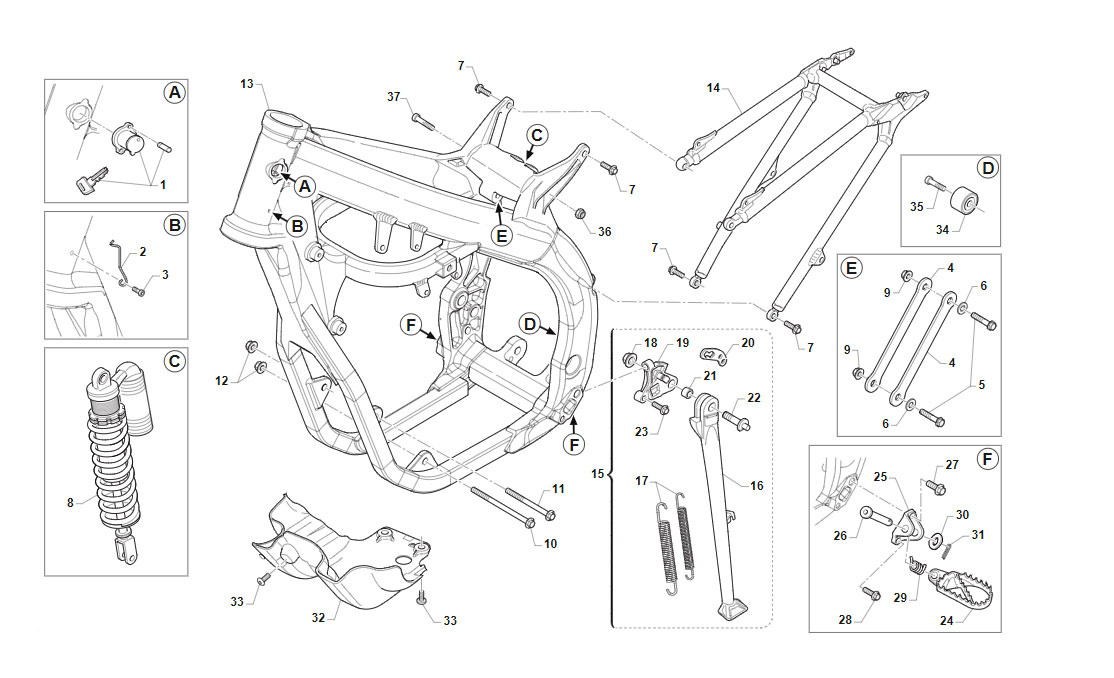 2T 125 EN 2020/2021 - TELAIO