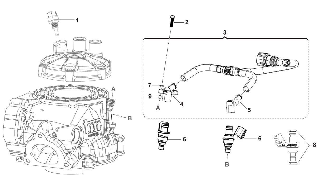 2T 125 Fi EN 2020/2021 - MOTOR - INYECCION
