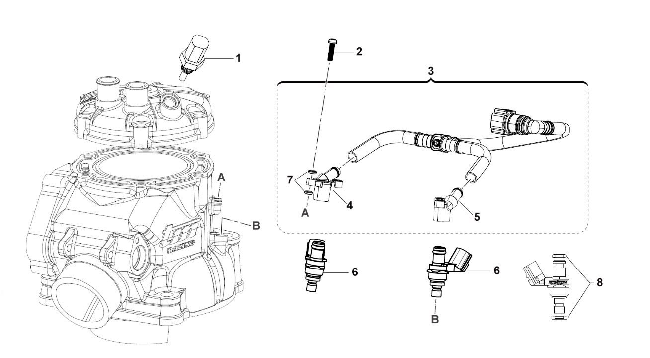 2T 250 Fi EN 2020 - MOTORE - SISTEMA INIEZIONE