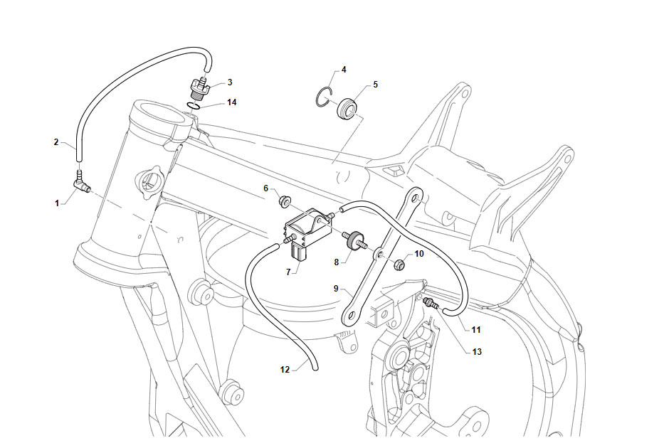 2T 250/300 Fi EN 2020/2021 - FRAME - LUBRICATION