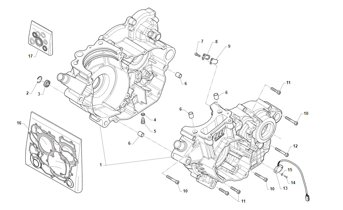 4T 250 FI EN TWIN DE 2019 A 2021 - MOTOR - CARTER MOTOR