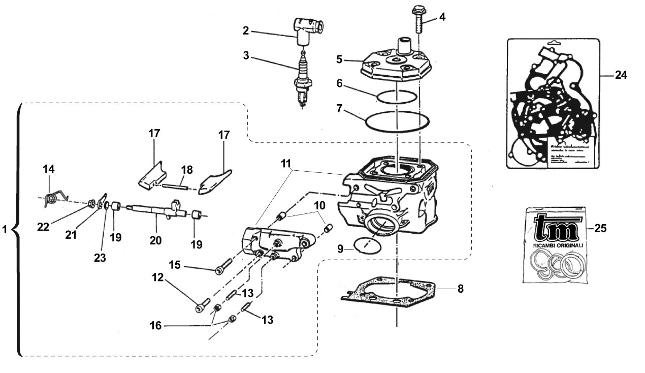 2T 85 EN 2018/2019 - ENGINE - CYLINDER