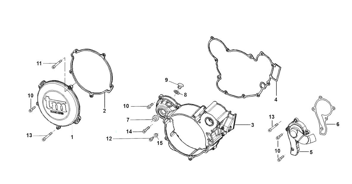 2T 85 MX/SMX JUNIOR FROM 2018 TO 2021 - ENGINE - CLUTCH CARTER