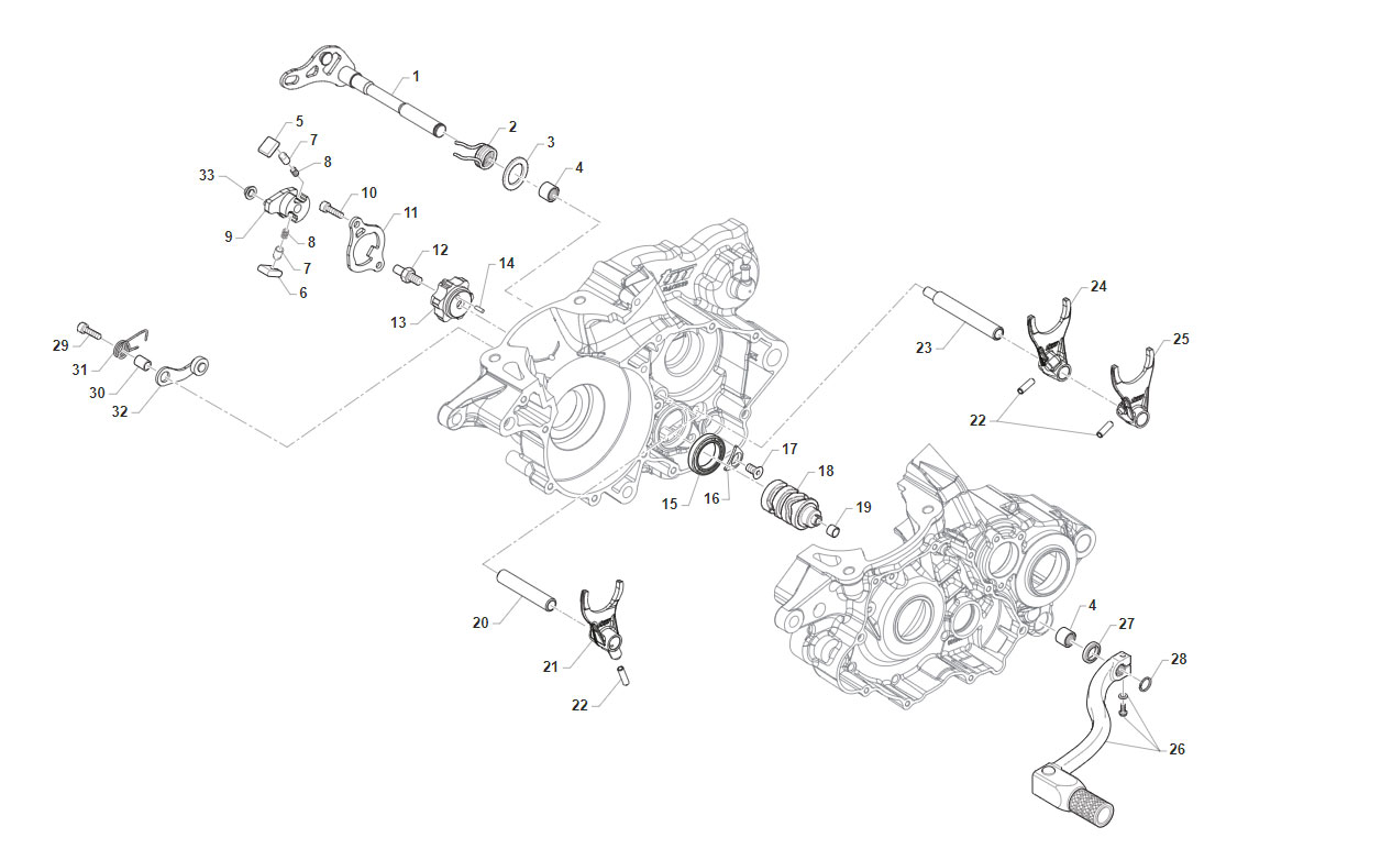 2T 250/300 EN/FI EN 2021 - MOTORE 6M - FORCHETTE CAMBIO