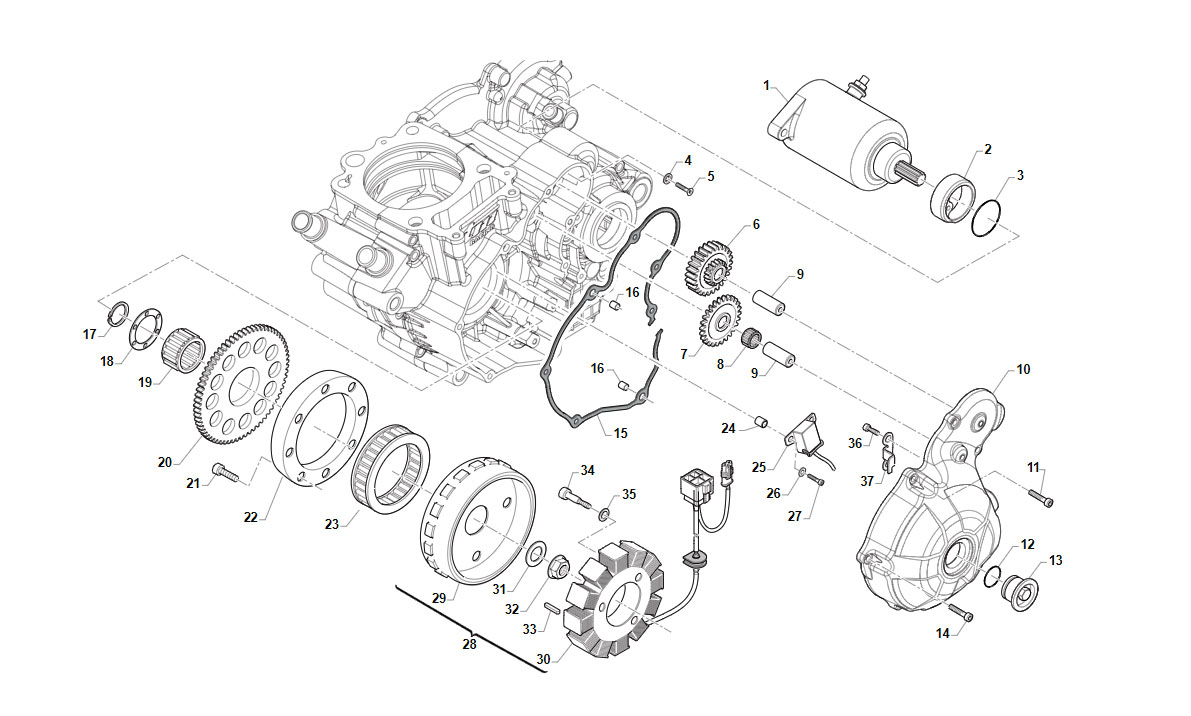 4T 250/300 FI EN 2025/2026 - MOTORE - ACCENSIONE ES