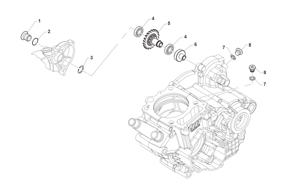 4T 250 FI SMK TWIN DE 2023 A 2026 - MOTOR - PUESTA EN MARCHA CENTRIFUGA