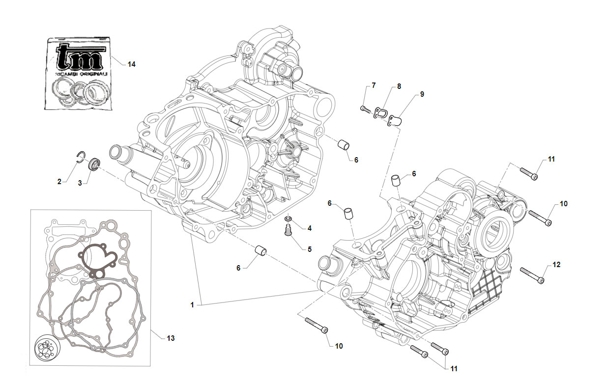 4T 300FI MX DE 2017 A 2019 - MOTOR - CARTER